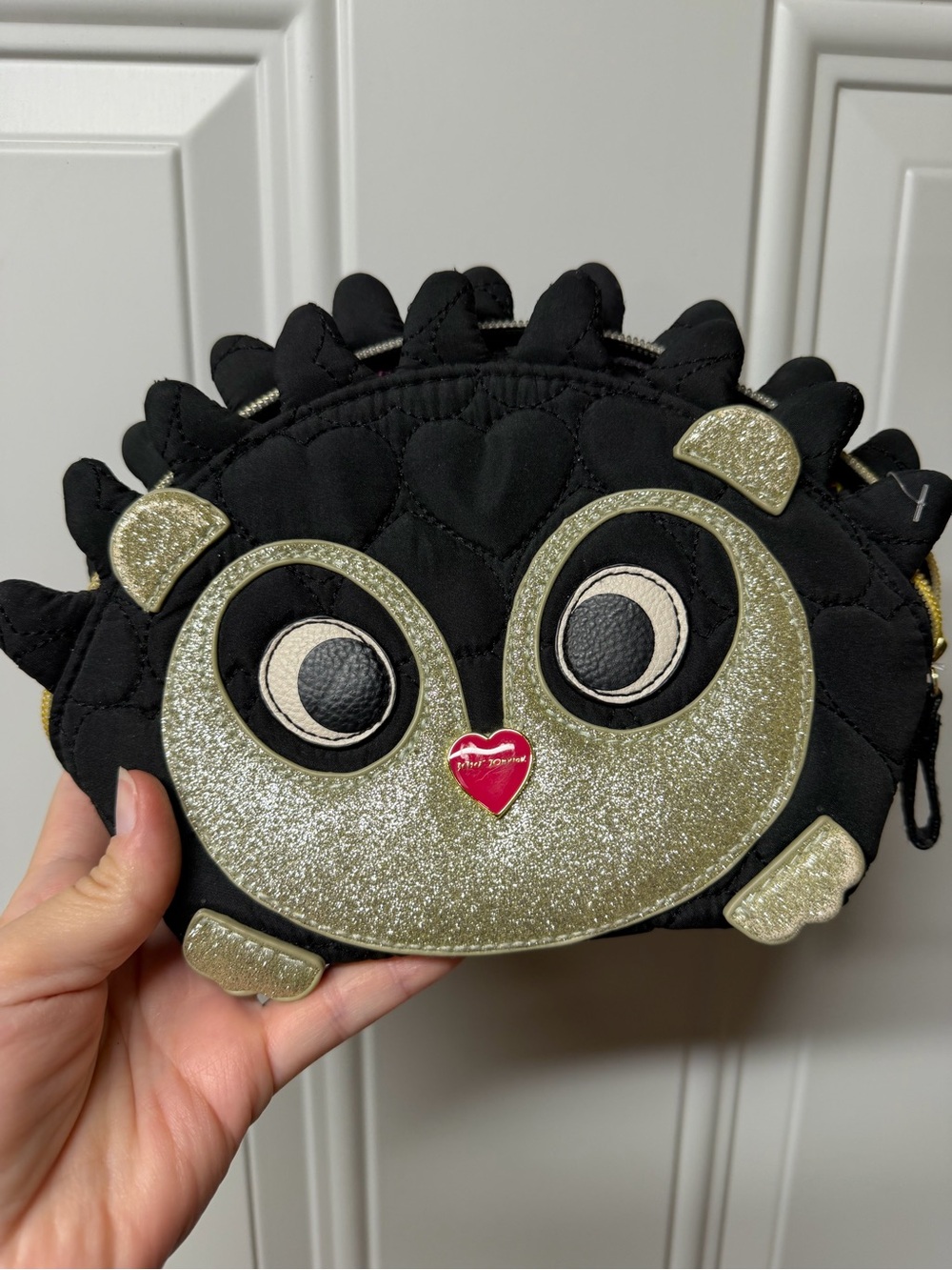 Betsy Johnson cosmetics bag